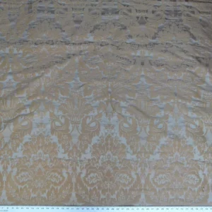 1.375Y KRAVET Couture LIMOGES 100%SIlk Damask Truffle Gold RP264 1.375Y KRAVET Couture LIMOGES 100%SIlk Damask Truffle Gold RP264
