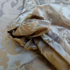 P1020050.jpg 1.375y Kravet Couture Limoges 100%silk Damask Truffle Gold Rp264