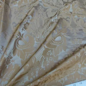 P1020051.jpg 1.375y Kravet Couture Limoges 100%silk Damask Truffle Gold Rp264