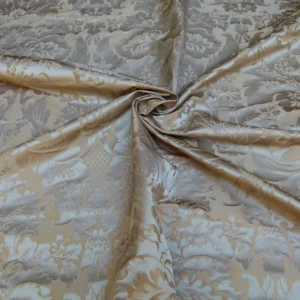 P1020054.jpg 1.375y Kravet Couture Limoges 100%silk Damask Truffle Gold Rp264