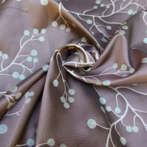 P1020078.jpg Kravet Couture Lemon Drop Color: 617 blush Pink Silk Lampas Modern Tree Bush  Berry Lampas MSRP USD 375/Y