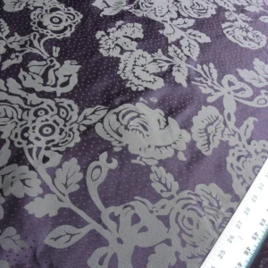 P1640886.jpg 4.38y Lee Jofa Mulberry Home Eliza Aubergine Purple English Rose MSRP USD 250/Y