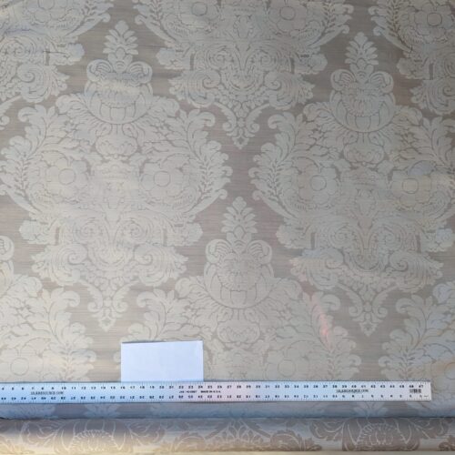 PXL_20231212_215646776 By Yd  Kravet Couture Silk Damask Organza Sheer Light Bronze Ivory Cream Semi Sheer MSRP USD159/y 3648.16