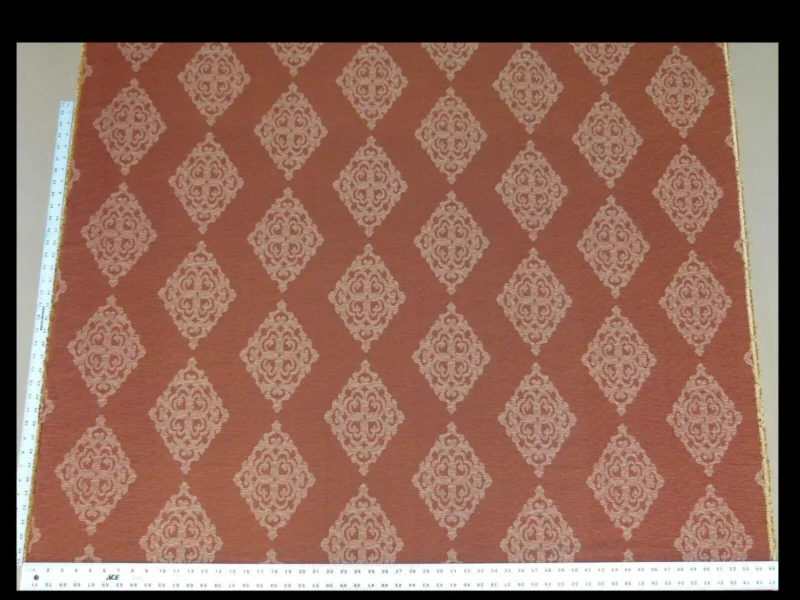 P1020268.jpg BTY Kravet Artisan Pleat Garnet 100% Silk MSRP USD 268/y