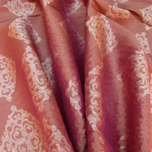 P1020278.jpg BTY Kravet Artisan Pleat Garnet 100% Silk MSRP USD 268/y