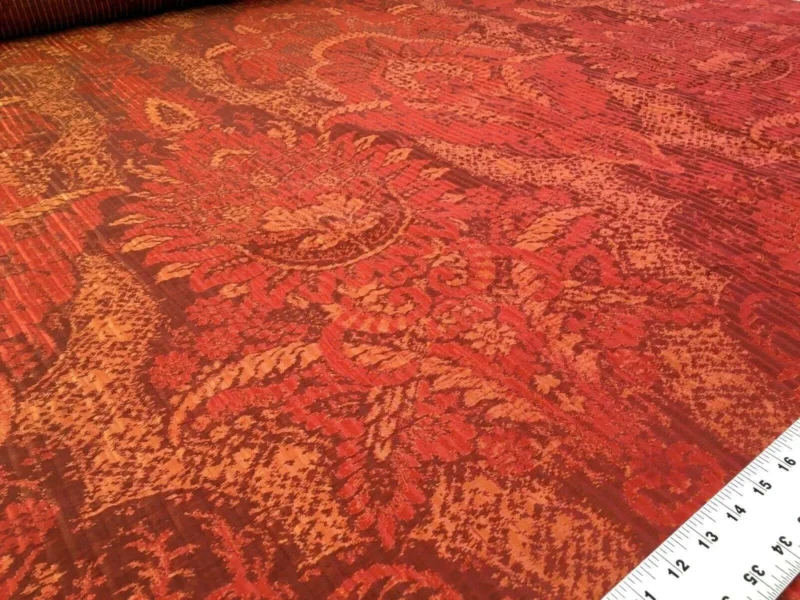 BeaconhillIzmir4.jpg Beacon Hill Izmir Palace Grand Red Silk Damask Huge Rich Red MSRP USD 300/Y
