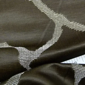 Scalamandre Giraffa Brown Giraffe Animal Skin Safari Heavy Jacquard MSRP USD 358/y