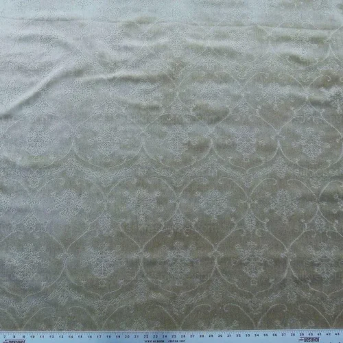 Scalamandre Pennsbury Cut Linen Velvet Renaissance Sand MSR