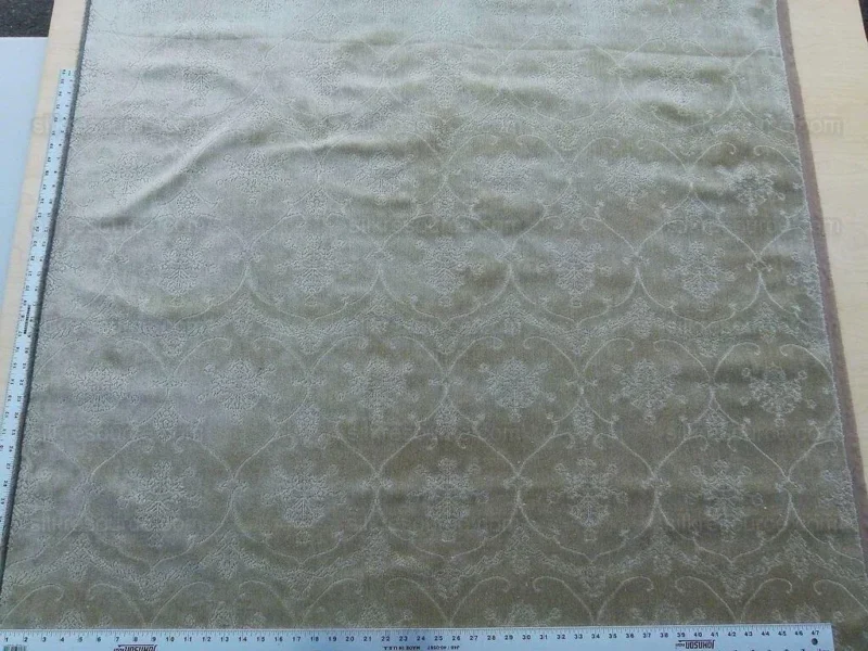 Scalamandre Pennsbury Cut Linen Velvet Renaissance Sand MSR Scalamandre Pennsbury Cut Linen Velvet Renaissance Sand MSR
