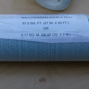 Aria Strie Pool Blue Wallpaper Scalamandre 5 Yards Single Roll Rp126roll