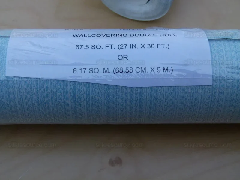 Aria Strie Pool Blue Wallpaper Scalamandre 5 Yards Single Roll Rp126roll