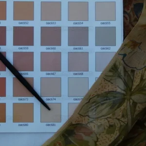 P1020970.jpg 0.6y Scalamandre Vera Sheer Exuberant Dalia Fields Cotton Voile from Italy MSRP USD 188/Y