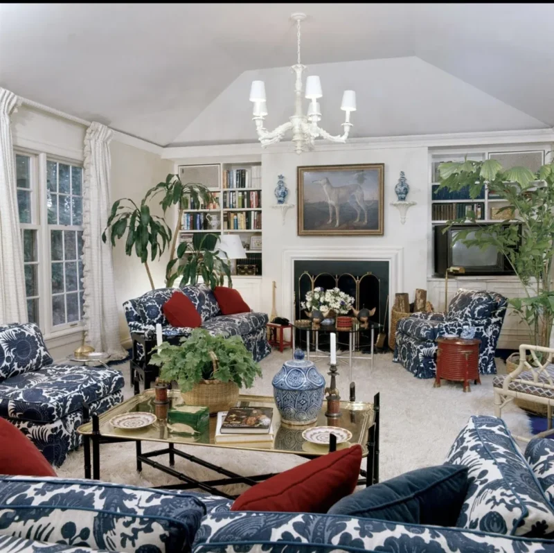 IMG_3805 Scalamandre Resist Print Taupe Bird Flower Toile Linen Gray White MSRP USD 300/Y