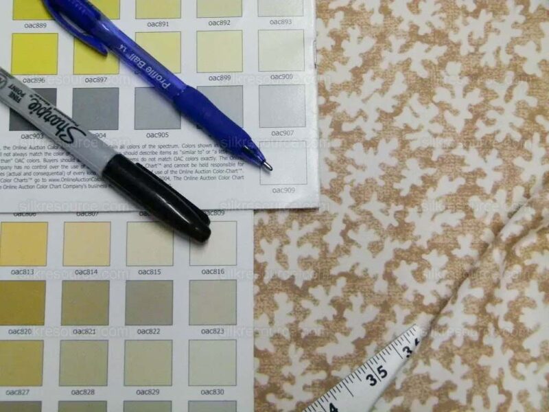 Scalamandre Reef Straw Tan 100% Cotton Print MSRP USD 100+/Y