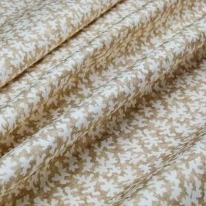 Scalamandre Reef Straw Tan 100% Cotton Print MSRP USD 100+/Y