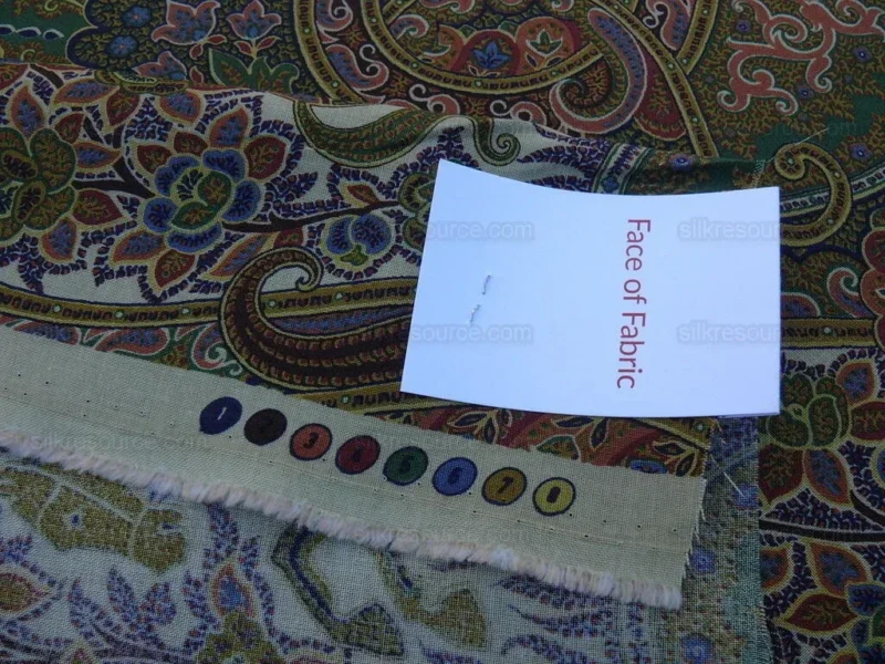 Scalamandre Le Cheval Indien Horse Warrior Claret Green Print Equestrian portrait MSRP USD 280/y