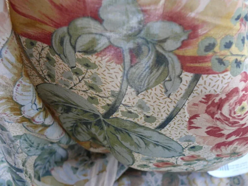 P1650312.jpg 0.6y Scalamandre Vera Sheer Exuberant Dalia Fields Cotton Voile from Italy MSRP USD 188/Y