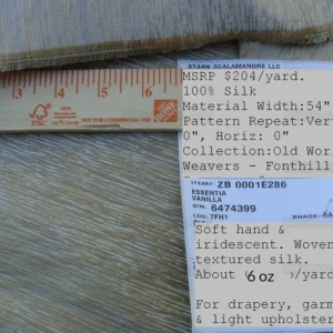 P1650407.jpg Essentia Vanilla Textured Silk Old World Weavers MSRP USD 204/y