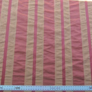 P1030116 By Yard Montes Stripe Gw Rust (reversible) Scalamandre Grey Watkins MSRP USD 228/Y