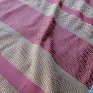 P1030117 By Yard Montes Stripe Gw Rust (reversible) Scalamandre Grey Watkins MSRP USD 228/Y