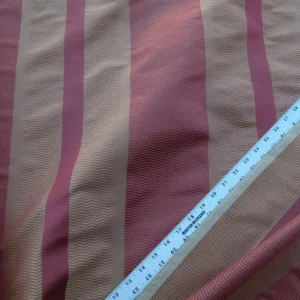 P1030123 By Yard Montes Stripe Gw Rust (reversible) Scalamandre Grey Watkins MSRP USD 228/Y