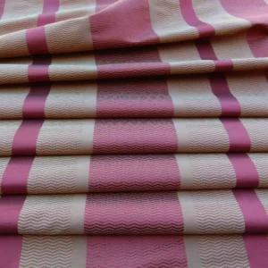 P1030124 By Yard Montes Stripe Gw Rust (reversible) Scalamandre Grey Watkins MSRP USD 228/Y