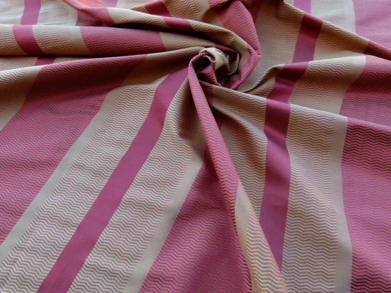 P1030125 By Yard Montes Stripe Gw Rust (reversible) Scalamandre Grey Watkins MSRP USD 228/Y