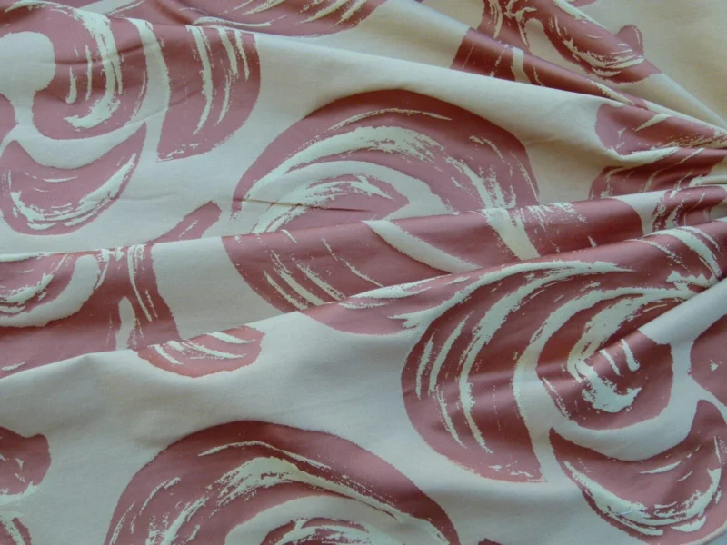 P1040154 By Yd Scalamandre Duquette Fonthill Peach Blossom Old World Weavers Silk Damask Swirl MSRP USD 284/Y