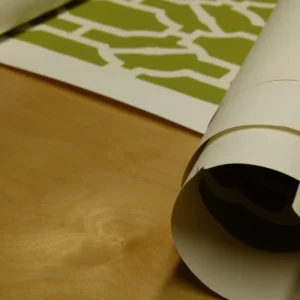 P1040331 Scalamandre "pavilion Trellis Moss Green White Wallpaper MSRP USD 232/single Roll  Old World Weavers