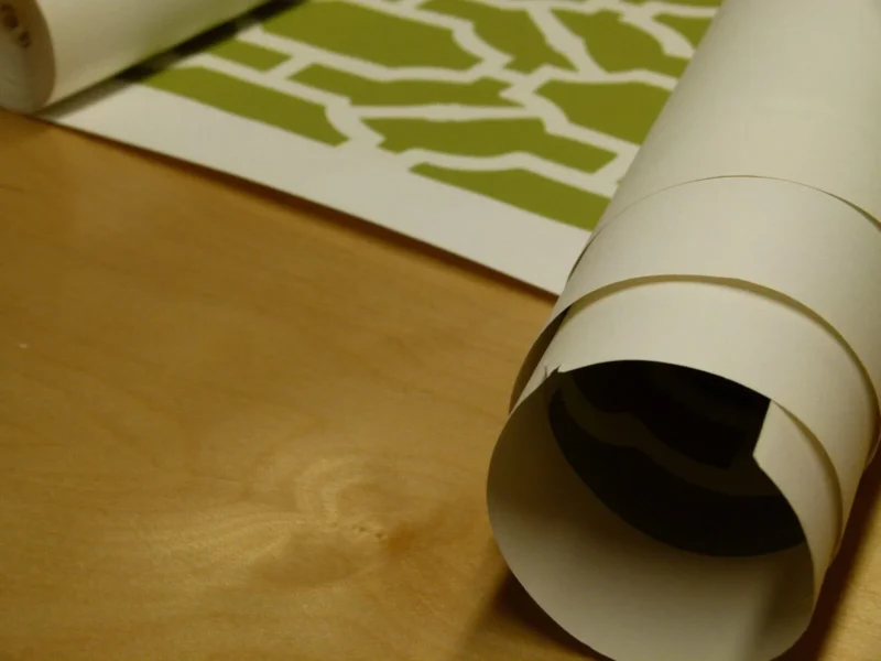 P1040331 Scalamandre "pavilion Trellis Moss Green White Wallpaper MSRP USD 232/single Roll  Old World Weavers