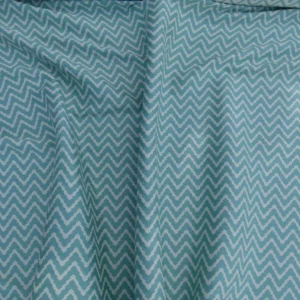 Scalamandre Chantico Chevron Lattice Pool Aqua Blue Green Linen Cotton Woven  Old World Weavers Herringbone MSRP USD 198/Y