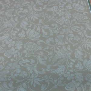 P1650235 High End Wallpaper Scalamandre Tamira Fresco Crewel Sunflower Grapes Rose Artichoke Tan MSRP USD 88/single Roll Old World Weavers