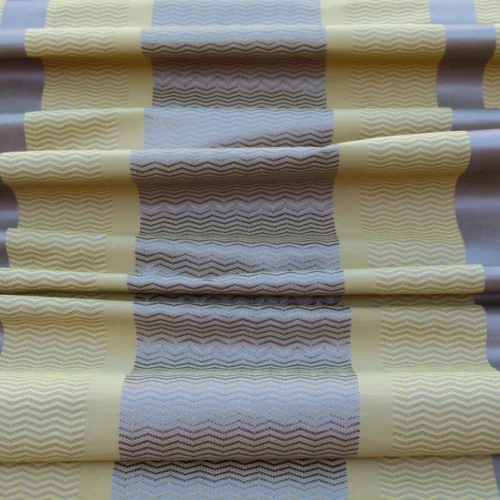 Scalamandre Montes Stripe Grey Watkins Golden Plum (reversible) Silk Stripe  MSRP USD 228/Y