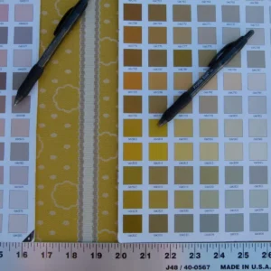 P1040666 By Yard Scalamandre Reveillon Rigato Giallo Gold Silk Jacquard Colony From Italy MSRP USD 405/Y