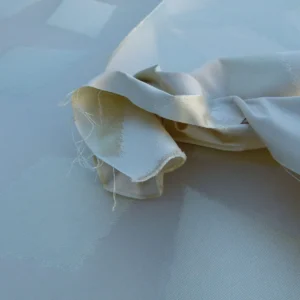 P1040787 Scalamandre Polygon Grey Watkins Brilliant Cream Silk Cotton Old World Weavers MSRP USD 260/Y