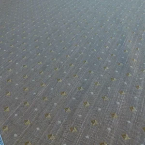 P1040858 By Yard Scalamandre Pomponia Diamond Dot Gold Beige Thick Viscose Old World Weavers MSRP USD 200/Y