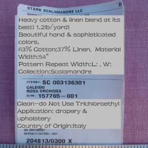 P1050085 Scalamandre Caleido Rosa Orchidea Pink Orchid Old World Weavers Heavy MSRP USD 120/y