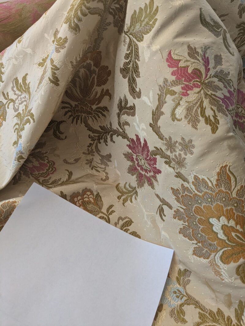 WhatsApp Image 2024-09-27 at 02.22.24_9fd6db68 By Yd Scalamandre Old World Weavers Allegra Lampas II Candlelight Silk Oww Heavy MSRP USD 796/Y!