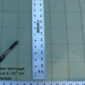 P1040923 Scalamandre Jackson Square Pine Green Watkins Silk Linen Plaid MSRP USD 112/Y 41"wide