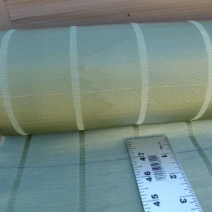 P1040924 Scalamandre Jackson Square Pine Green Watkins Silk Linen Plaid MSRP USD 112/Y 41"wide