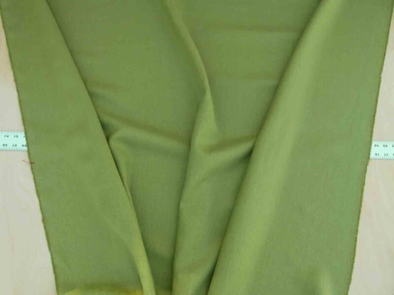 P1050347 Scalamandre Isi Verde Oliva Olive Green 100% Linen MSRP USD 138/yd Old World Weavers