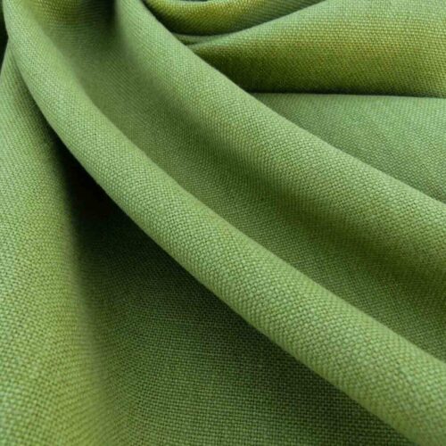 P1050350 Scalamandre Isi Verde Oliva Olive Green 100% Linen MSRP USD 138/yd Old World Weavers