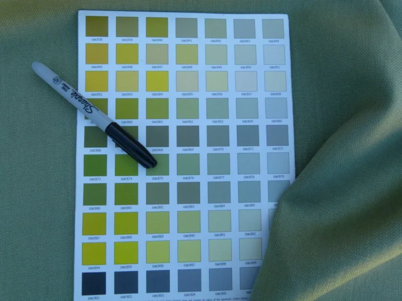 P1050420 Scalamandre Isi Verde  Green 100% Linen MSRP USD 138/yd Old World Weavers