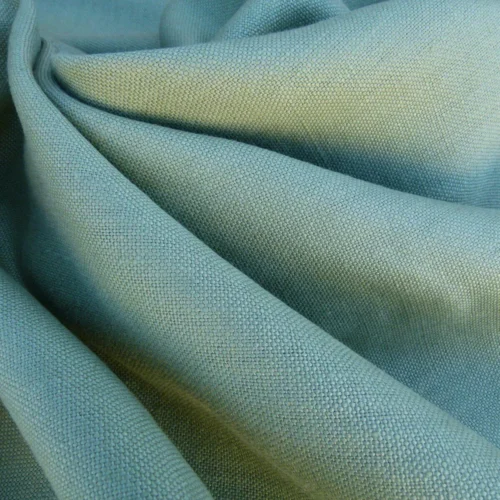 P1050423 Scalamandre Isi Verde  Green 100% Linen MSRP USD 138/yd Old World Weavers