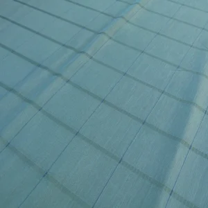 P1050537 Scalamandre Jackson Square Pine Green Watkins Silk Linen Plaid MSRP USD 112/Y 41"wide