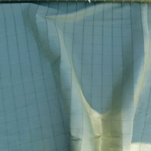 P1050541 Scalamandre Jackson Square Pine Green Watkins Silk Linen Plaid MSRP USD 112/Y 41"wide