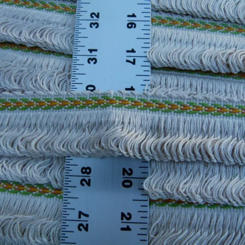 P1050553 By Yard Scalamandre 100% Silk Fringe Off White Yellow Green Apricot MSRP USD 197/Y