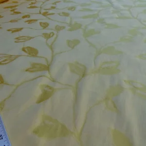 P1050775 By Yard Scalamandre Grey Watkins Maharajah Citron Yellow Lemon Silk Linen Damask Reversible MSRP USD 348/Y