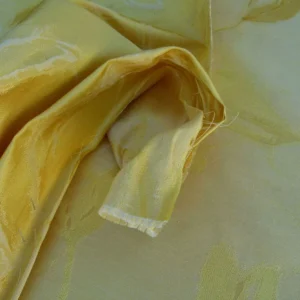 P1050778 By Yard Scalamandre Grey Watkins Maharajah Citron Yellow Lemon Silk Linen Damask Reversible MSRP USD 348/Y