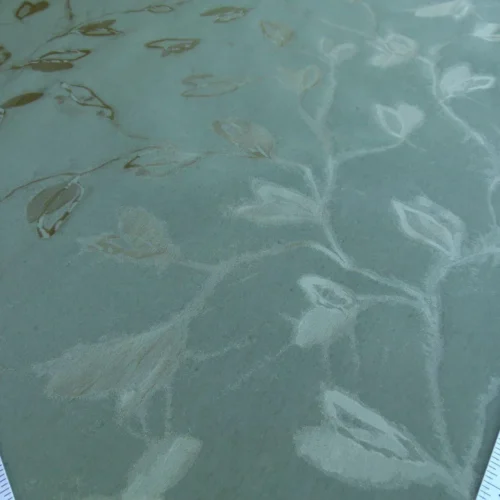 P1050906 By Yard Scalamandre Gw Maharajah Avocado Green Gold Silk Linen Damask Reversible MSRP USD 348/Y